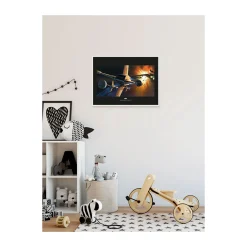 KomarWandbild Star Wars Classic Endor Orbit War 50x40 cm