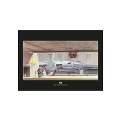 KomarWandbild Star Wars Classic Mos Eisley Hangar 70x50 cm
