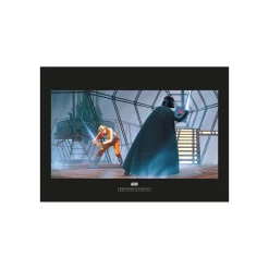 KomarWandbild Star Wars Classic Vader Luke Carbonit Room 70x50 cm