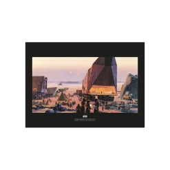 KomarWandbild Star Wars Classic Java Market 70x50 cm