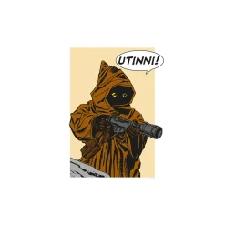KomarWandbild Star Wars Classic Comic Quote Java 50x70 cm