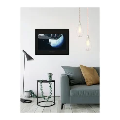 KomarWandbild Star Wars Classic Hoth Orbit 70x50 cm