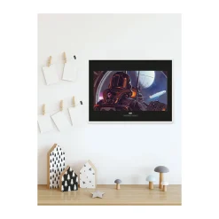 KomarWandbild Star Wars Classic TIE-Fighter Pilot 70x50 cm