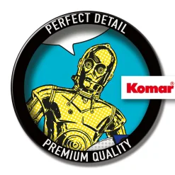 KomarWandbild Star Wars Classic Comic Quote Droids 50x70 cm
