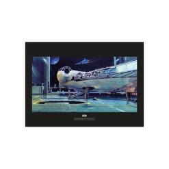 KomarWandbild Star Wars Classic Falcon Hangar 50x40 cm