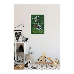 KomarWandbild Star Wars Classic Vector Endor 40x50 cm