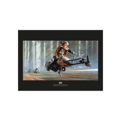 KomarWandbild Star Wars Classic Endor Speeder 50x40 cm