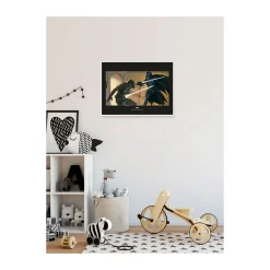 KomarWandbild Star Wars Classic Vader Luke Hallway 50x40 cm