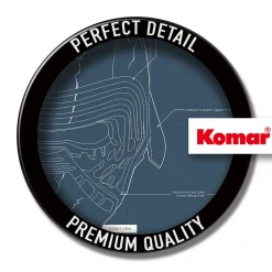 KomarWandbild Star Wars EP9 Blueprint Kylo Helmet 70x50 cm