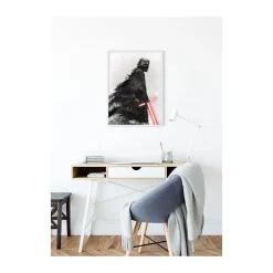KomarWandbild Star Wars EP9 Kylo Vader Shadow 40x50 cm