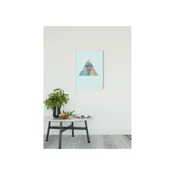 KomarWandbild Triangles Top Blue 50x70 cm