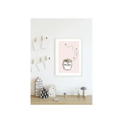 KomarWandbild Winnie the Pooh Hunny Pot 50x70 cm