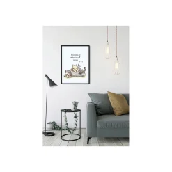 KomarWandbild Winnie the Pooh Path 40x50 cm