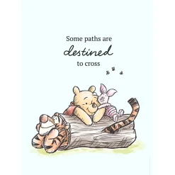 KomarWandbild Winnie the Pooh Path 40x50 cm