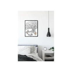KomarWandbild Winnie the Pooh Playground 40x50 cm