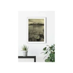 KomarWandbild Word Lake Silence Sand 50x70 cm