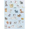 KomarWandtattoo Disney Cats and Dogs 50x70 cm