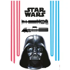 KomarWandtattoo Star Wars Darth Vader and Lightsaber 50x70 cm