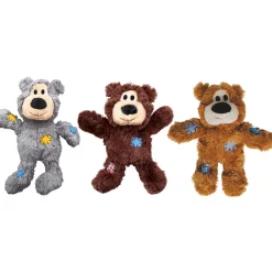 Kong HSZ Wild Knots Bear M/Lm. Squeaker Polyester Baumwolle