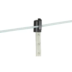 Kopfisolator T-Post für 40 mm schwarz