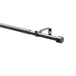 Kos 1-Lauf Dm. 19/16mm Capedelstahl-optik 120-210cm