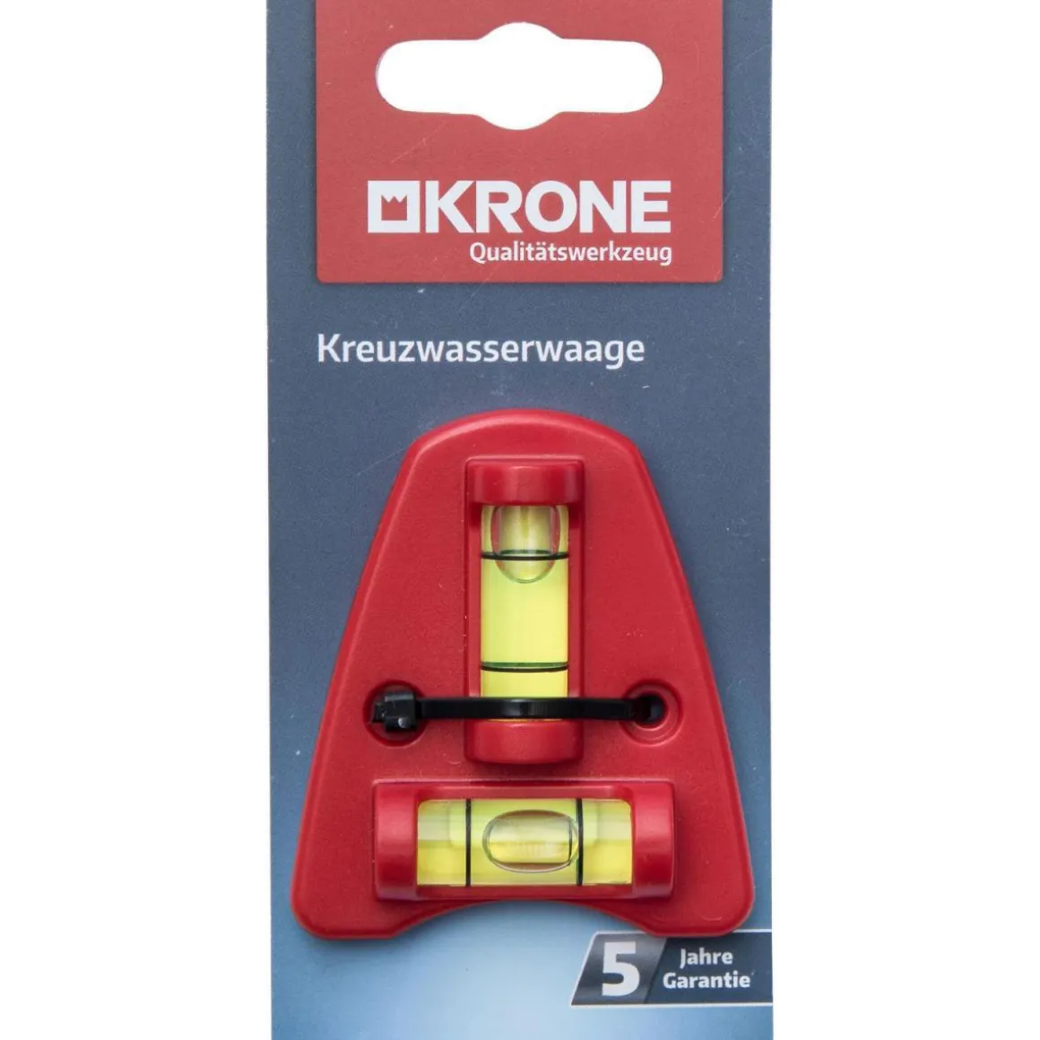 Krone Kreuzwasserwaage rot