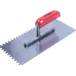 Krone Zahnglättekelle 280 x 130 mm Zahnung 6 x 6 mm