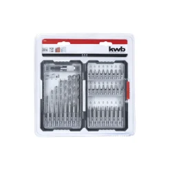 kwbBit-Bohrerbox 33 teilig inklusive L-Box