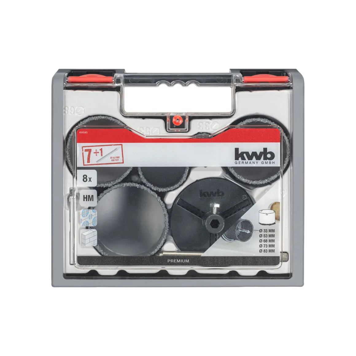kwbFliesenleger-Set 8 teilig