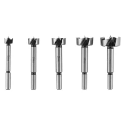 kwb Forstnerbohrer-Set mit Rundschaft 5-tlg. 93–94 mm Ø 15–35 mm