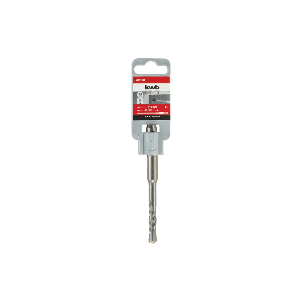 kwbHammerbohrer HB 22 SDS plus Durchmesser 8 mm