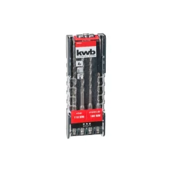 kwbHammerbohrersatz SDS plus 4 teilig