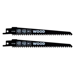 kwb HCS-Säbelsägeblätter für Holz kurve 2-tlg. 153 mm