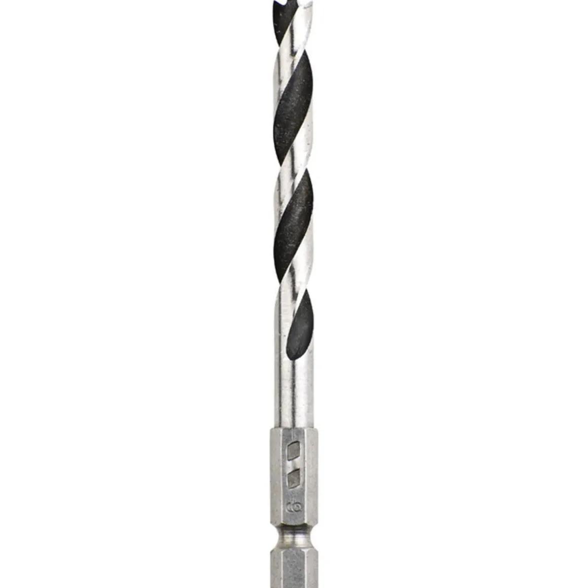 kwbHolzspiralbohrer mit Sechskantaufnahme 1/4" Durchmesser 4 mm