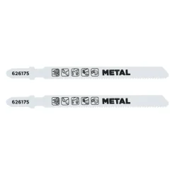 kwb HSS-BiM-Stichsägeblätter mit T-Schaft für Metall fein, 2-tlg. 97 mm