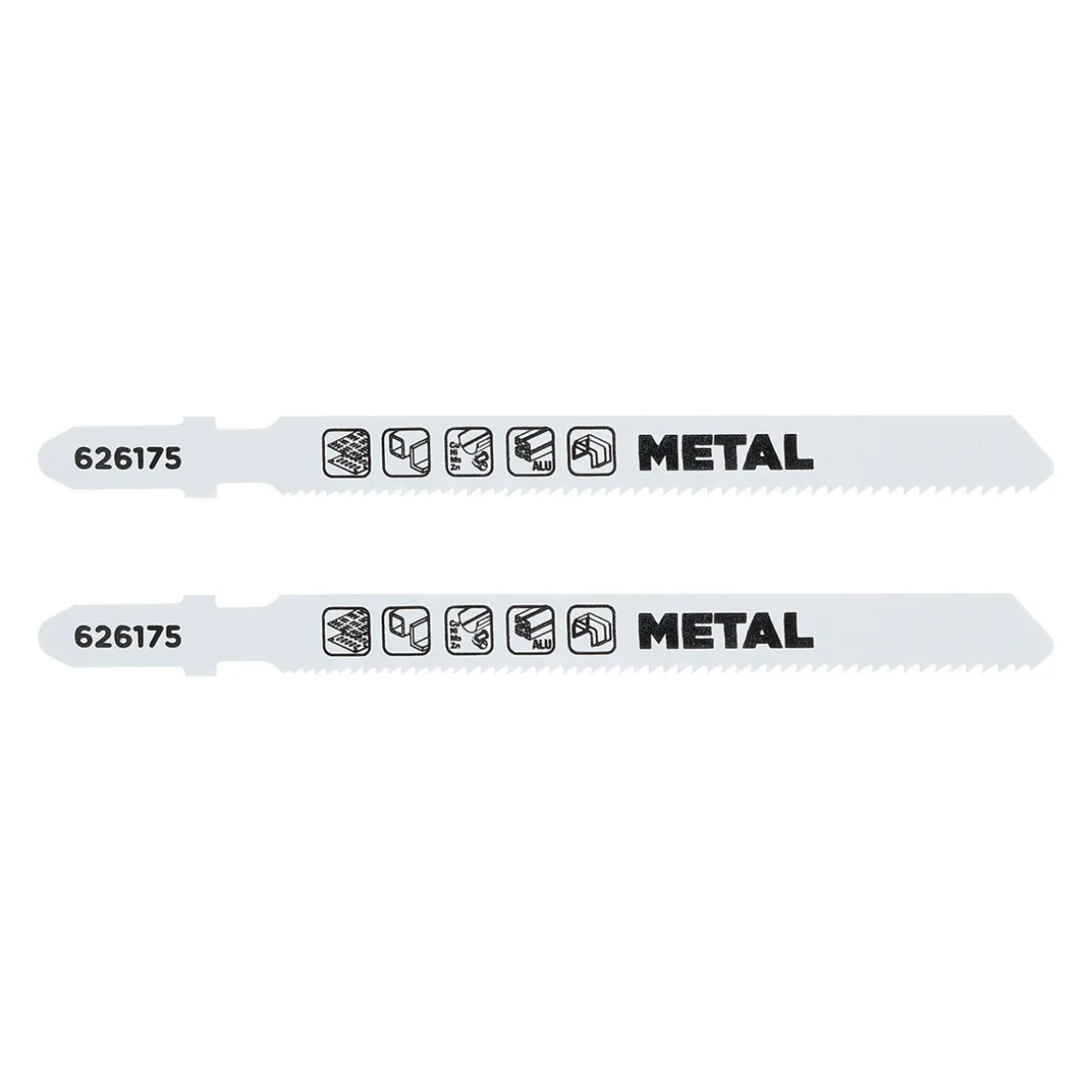 kwb HSS-BiM-Stichsägeblätter mit T-Schaft für Metall fein, 2-tlg. 97 mm