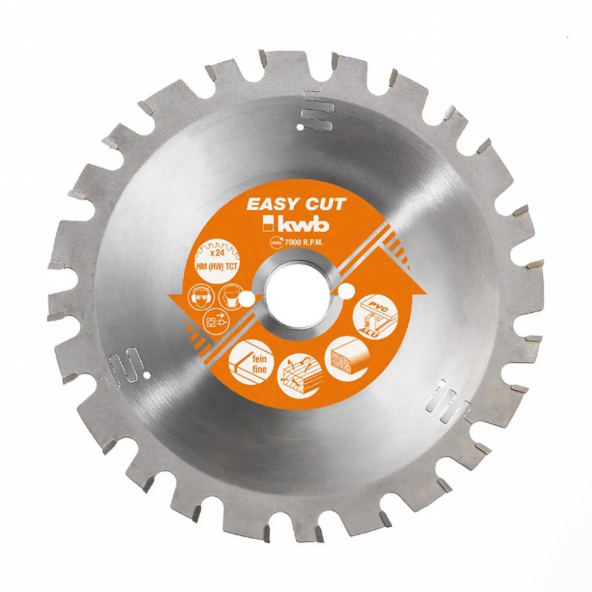 kwbKreissägeblätter Easy Cut für Handkreissägen Durchmesser 150x20 mm