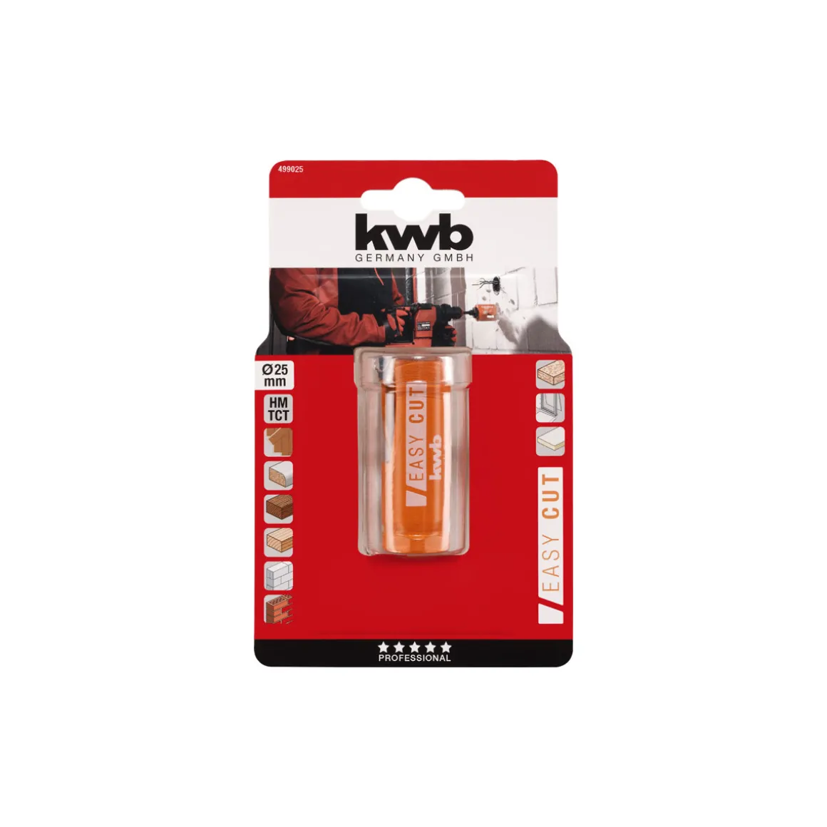 kwbLochsäge Easy Cut Durchmesser 25 mm