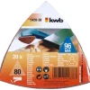 kwbSchleifdreiecke Quick Stick Holz und Metall 93 mm K80