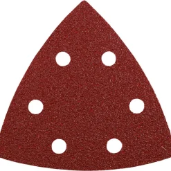 kwbSchleifdreiecke Quick Stick Holz und Metall 93 mm K80