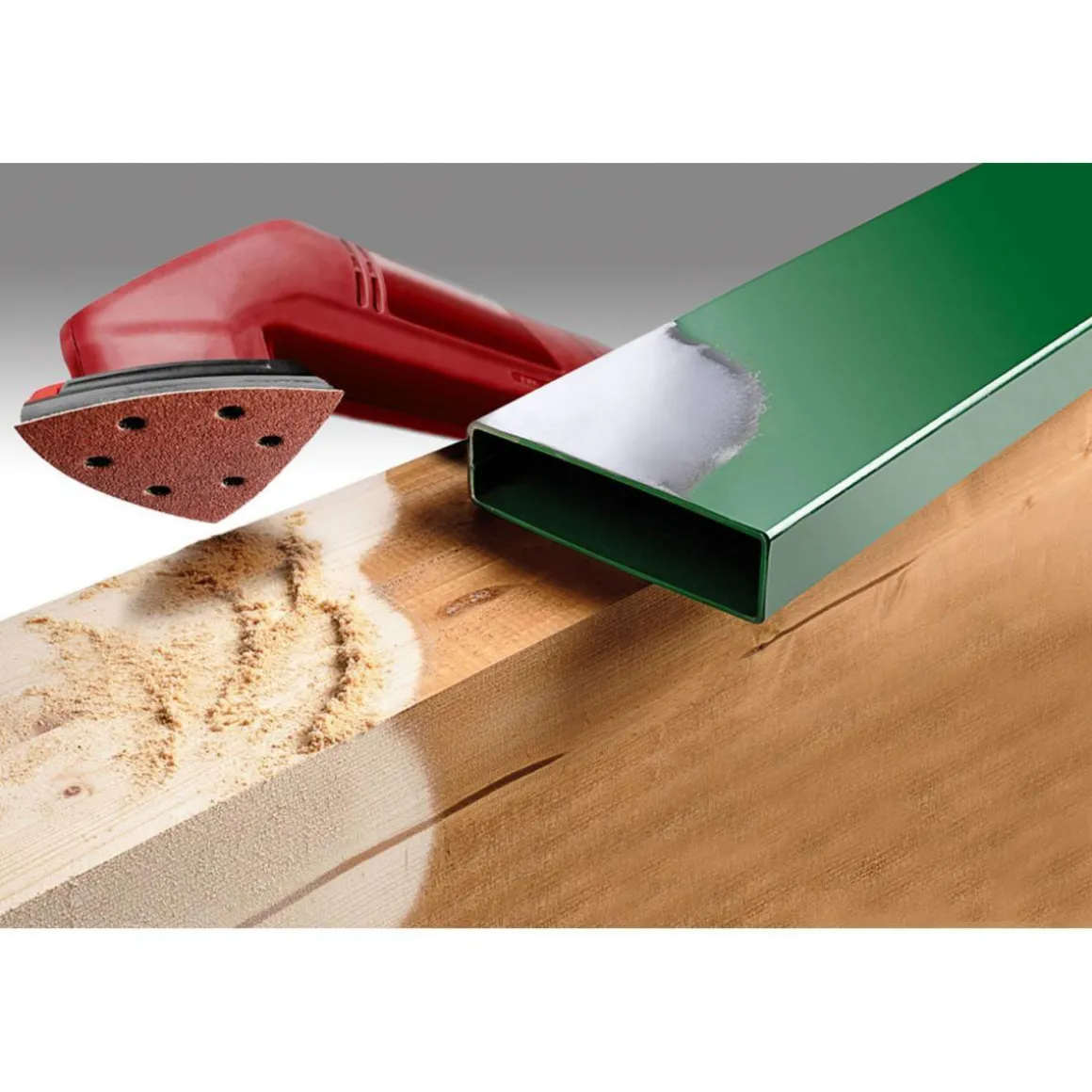 kwbSchleifdreiecke Quick Stick Holz und Metall 105 mm