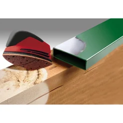 kwbSchleifdreiecke Quick Stick Holz und Metall K40