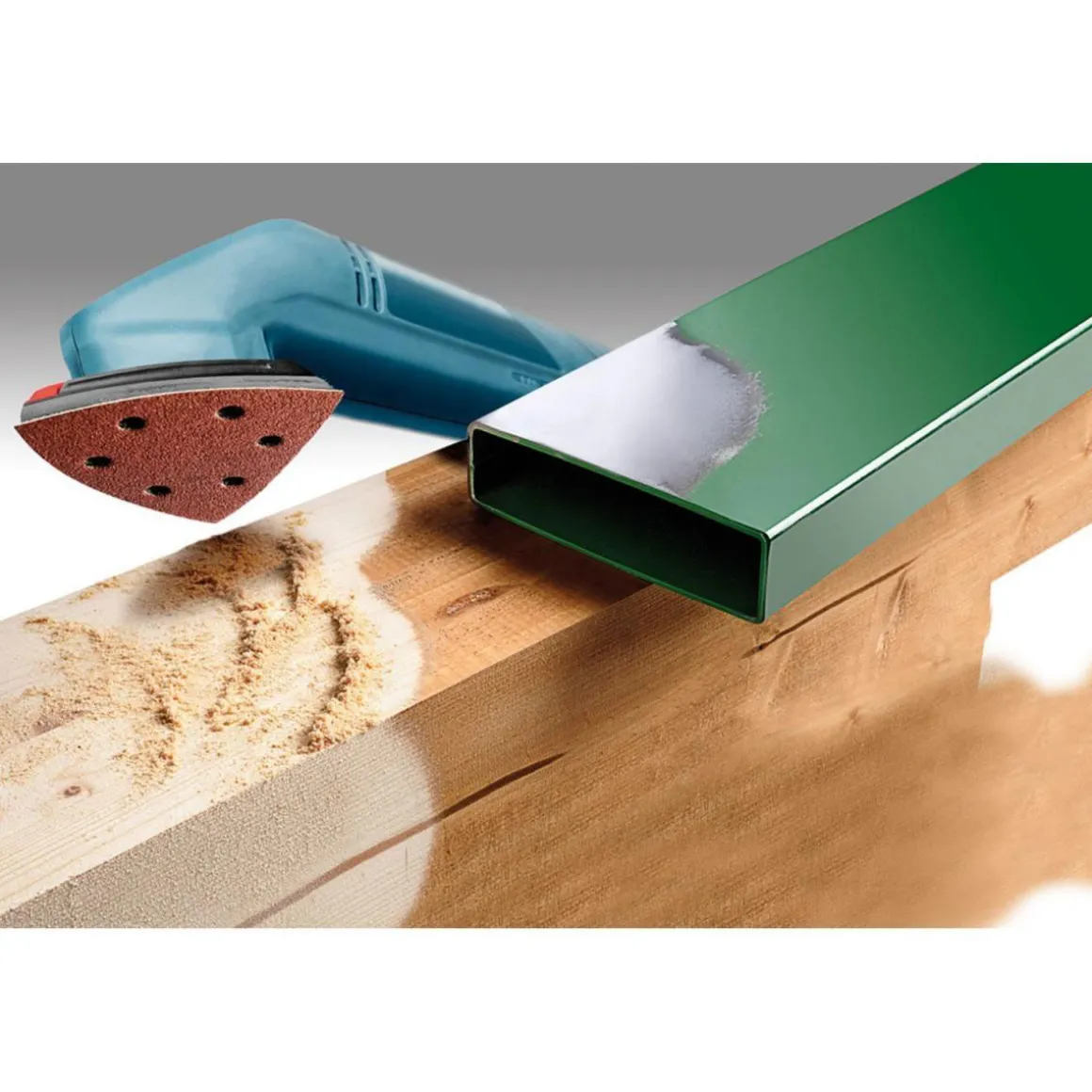 kwbSchleifdreiecke Quick Stick Holz und Metall 105 mm K40
