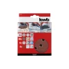 kwbSchleifscheiben-Set Quick Stick Universal 30 teilig Durchmesser 125 mm