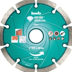 kwbTrennscheiben Diamant Cut-Fix Green-Line Durchmesser 125 mm