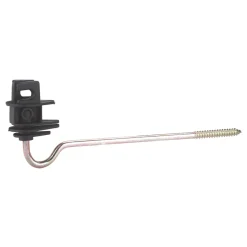 Langstiel-Ringisolator schwarz 10 Stück