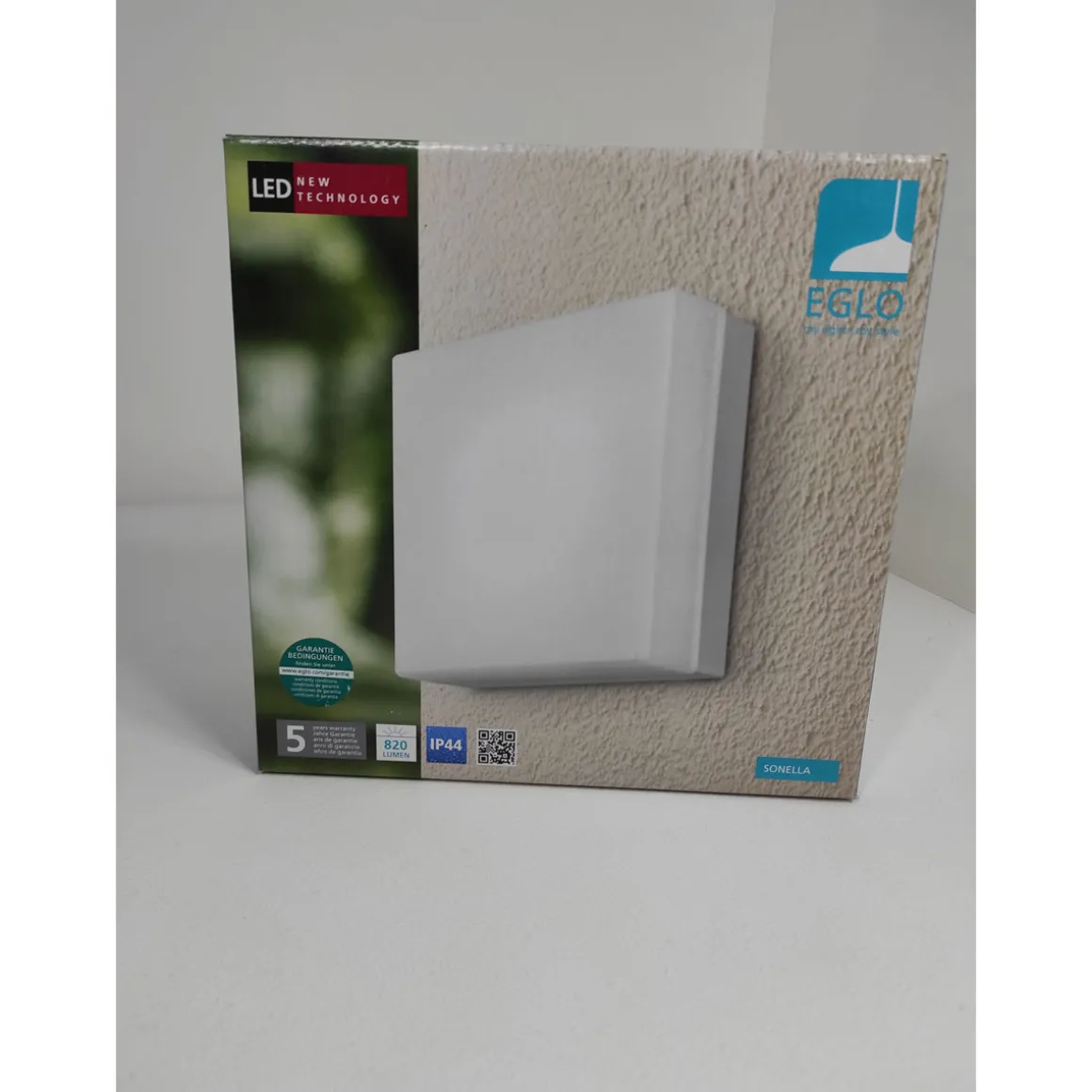 LED-Außenwandleuchte Sonella weiß