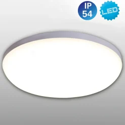 LED Deckenleuchte Garda D 28 cmH 5,5 cm, weiss satiniert