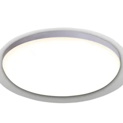 LED Deckenleuchte Garda D 28 cmH 5,5 cm, weiss satiniert
