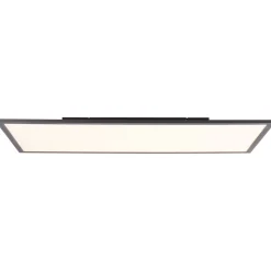 LED-Deckenleuchte Jacinda schwarz 80 x 40 cm